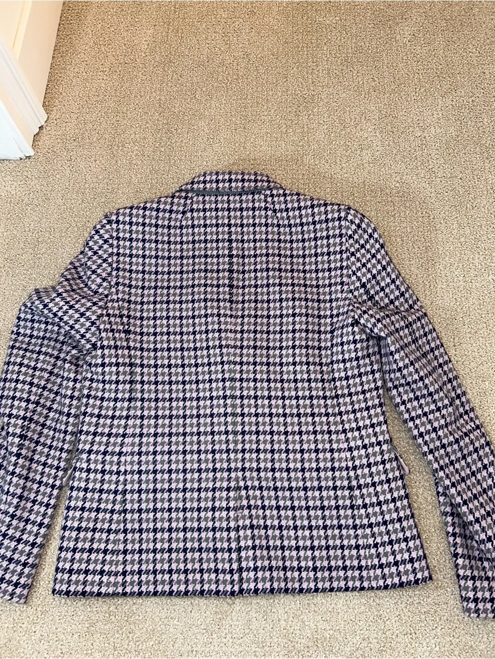J Crew Houndstooth Blazer Size 4